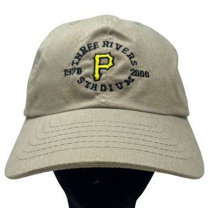 Pittsburgh Pirates Three Rivers Stadium Final Series Hat Cap MLB Retro 1970-2000